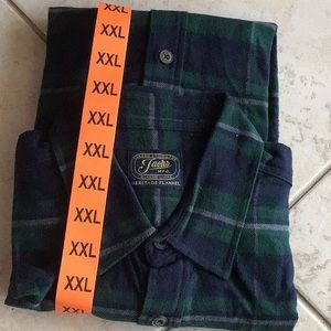 Jachs heritage flannel shirt size xxl